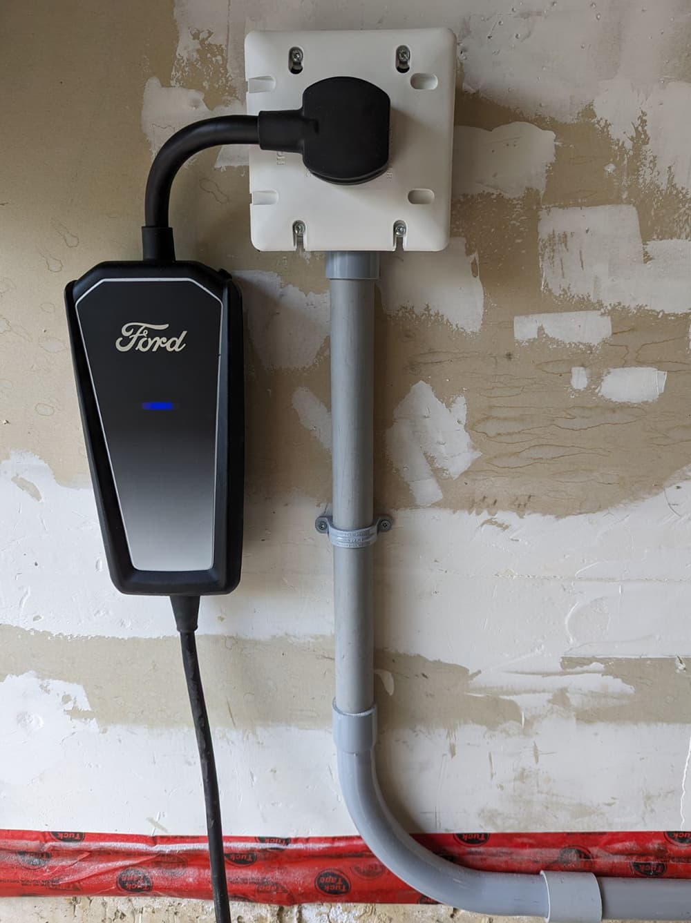 Electrical work on a residential property