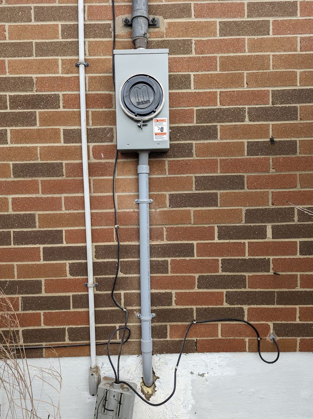 Electrical installation work on a residential job